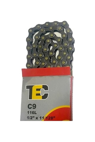 Tec C9 (Kmc) Bisiklet Zinciri 9 Vites Siyah