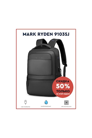 Mark Ryden Mark Ryden Mr9103sj Sırt Çantası - Siyah 134081522 Siyah