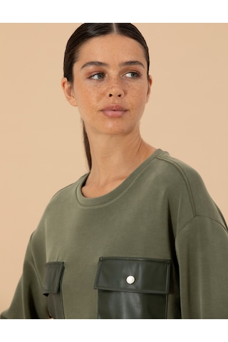 Pierre Cardin Kadın Kahverengi Sweatshirt 50273759-vr238 Kahverengi