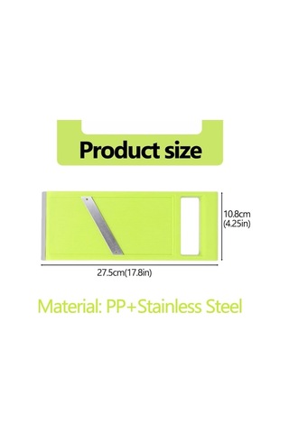 Taşınabilir Sebze Kesici, Patates, Havuç Ve Soğanla Uyumlu Ergonomik Saplı Paslanmaz Çelik Sebze Doğrayıcı Diğer