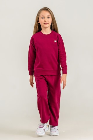 Rolypoly Kız Çocuk Sweet And Chic Bordo Eşofman Takımı Rp3921-c-v2 Rp3921-c-v2