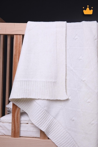 Babyhola 90x100cm Triko Kız Erkek Bebek Battaniye Tv Battaniyesi 13784 001