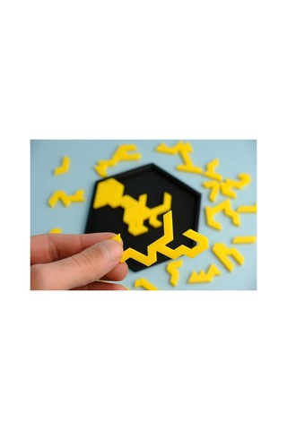 Altıgen Geometrik Tepsi Bulmacası, Zorlu Ve Eğlenceli Puzzle Keyfi