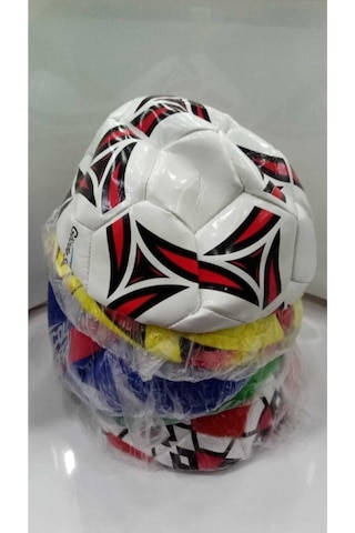 Dikişli Gözde Can Futbol Topu Çok Renkli