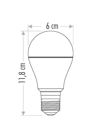 12w Led Ampul E27 Duy Ct-4266 Beyaz Işık