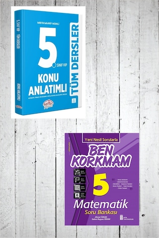 Editör 5.sınıf Vip Tüm Dersler Konu Anlatımlı