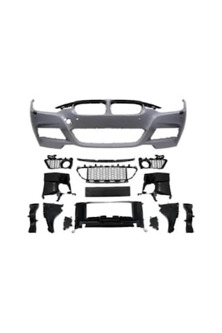 Bmw 3 Serisi F30 M-tech Ön Tampon Komple Set 2012- 2017 Arası Uyumlu