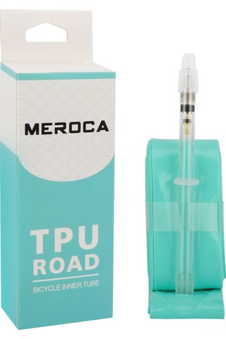 Monyee Yol Bisikleti Hafif Tpu İç Lastik - 700c 23-35c Uyumlu, Fv 80l Ağızlı, Dayanıklı, Yeşil Çok Renkli