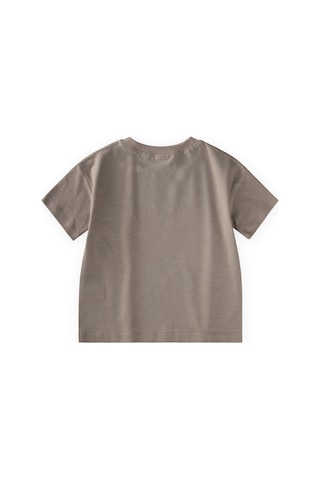 Cigit Slogan Baskılı T-shirt 2-10 Yaş S Vizon