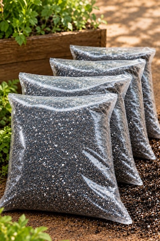 40 Litre Premium Saksı Toprağı Karışımı Jiffy Sphagnum Torf + Perlit + Cocopeat Steril, Böcek Yapmaz 40 L