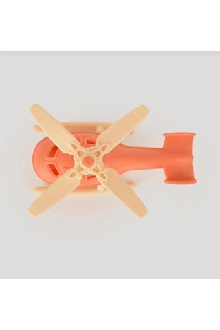 TıfılToys İlk Helikopterim Turuncu Güvenli Eğitici Turuncu 15 Cm Oyuncak Helikopter