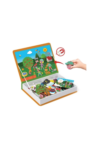 Mevsimler Eğitici Puzzle Manyetik Oyuncaklar Oyuncaklar Magnet Hikaye Oluştur. Zeka