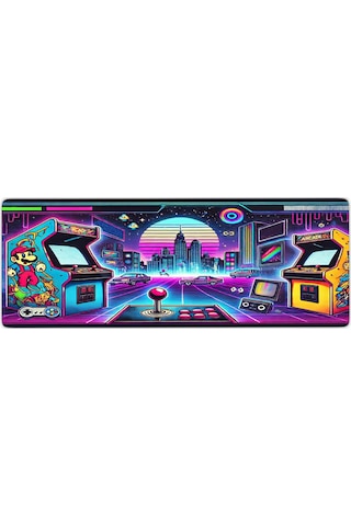 Gaming Oyuncu Xl Mouse Pad Kaydırmaz Dikişli 80 30 Cm Mousepad 15