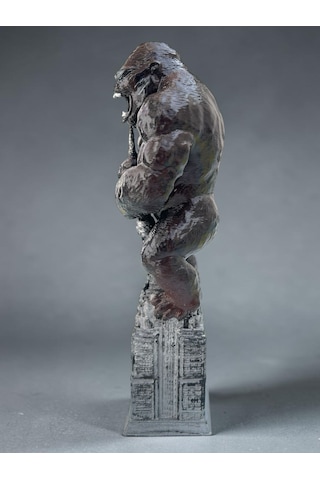 King Kong Koleksiyonluk Figür Heykel Empire State Dekoratif Biblo 15 Cm