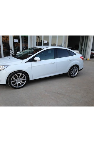 Ford Focus 3 Sd Krom Cam Çıtası 8 Prç 2011 -2019 Paslanmaz Çelik