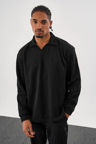 Redline Ease Oversize Sweatshirt Siyah Sİyah