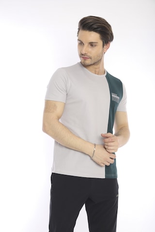 Escetic Erkek Spor, Abd Pike Interlok 1. Kalite Kumaş Gri Slimfit Bisikle