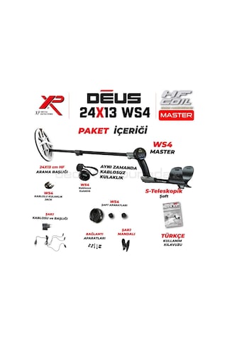 DEUS - 24x13cm HF Başlık, WS4 Master