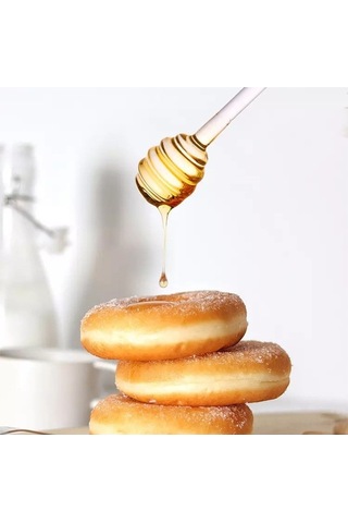 Pazly Şeffaf Kapaklı Büyük Bal Kavanozu - Dayanıklı Cam Saklama Kabı Pratik Ev Kullanımı İçin Mükemmel Şeffaf