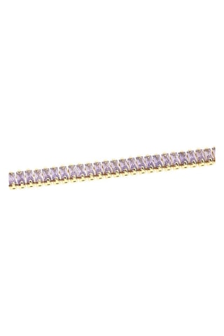Merano Design 4mm Mor Baget Choker Yeşil