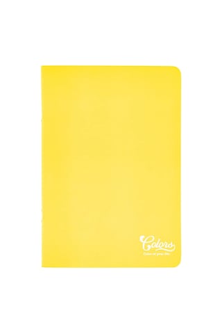 Colors A4 60 Yaprak Çizgili Defter, Sarı