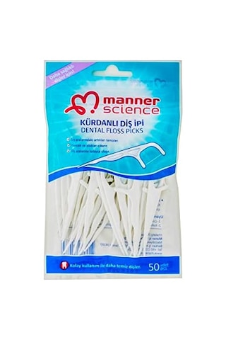 5'li Paket Kürdanlı Diş İpi 50'li 5