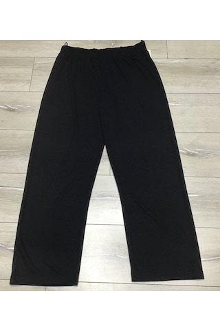 Kışlık Fitilli Kaşkorse Beli Lastikli Büyük Beden Pantolon Lacivert