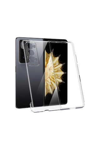 Honor Magic V2 Sert Kristal Kapak Kılıf-şeffaf Al3157