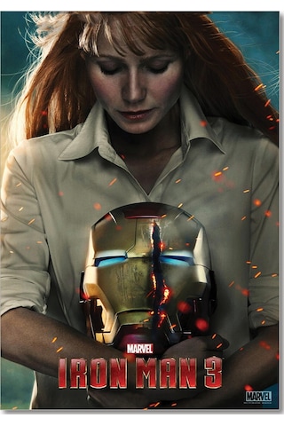 Cakasepetim Iron Man 3 Film Poster Ahşap Mdf Tablo