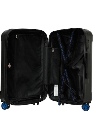 Lumberjack Berlın -o Abs 5fx Siyah Unisex Orta Boy Valiz 000000000101972747 Siyah