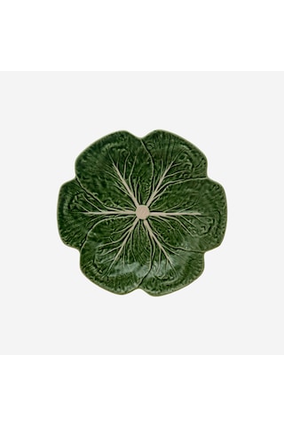 Yeşil Seramik Yemek Tabağı 26,5 Cm