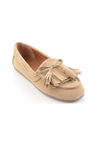 Bej Kadın Loafer Ayakkabı K01936071072