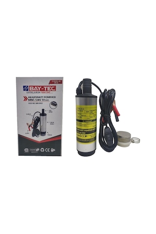 Bay-tec Akaryakıt Dalgıç Pompası Mini / 24v 51 Mm