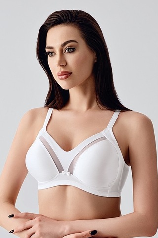 New Bra 34/35- 2303 Telsiz Toparlayıcı Sütyen Beyaz