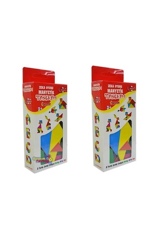 Dıy Toy Eğitici Zeka Oyunu Manyetik Tangram Oyunu