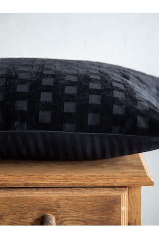 Bedline Uniq Touch Nevresim Takımı Çift Kişilik Times Siyah