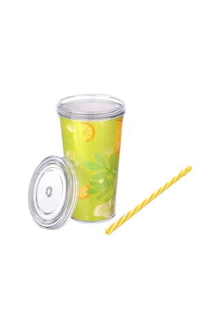 Cool Lime Bardağı - Limeshake Bardak 600 Ml Renkli