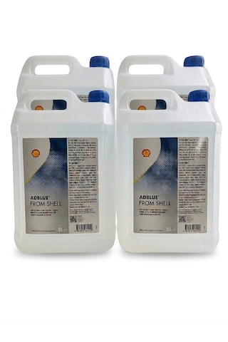 Shell Adblue 5 Lt Bidon 4 Adet