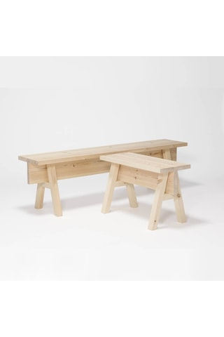 Kütük House Ahşap Sehpa