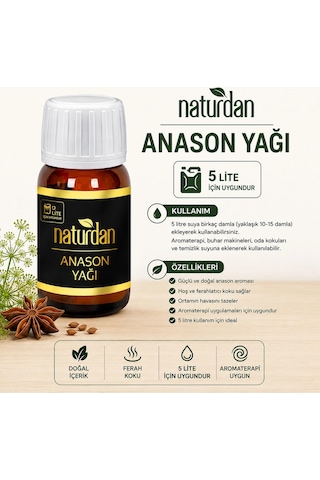 Saf Anason Yağı Anetol 18 Ml Diğer