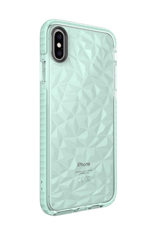 Apple Uyumlu iPhone Xs Max 6.5 Kılıf Buzz Kapak - Yeşil Yeşil Yeşil
