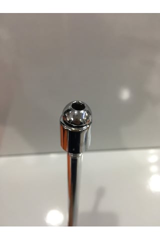 Krom Kaplama Metal Taharet Çubuğu 37Cm N11.576
