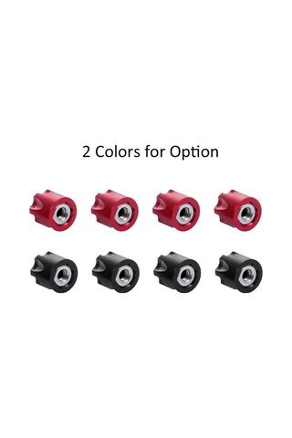 Pazly Yüksek Uyumlu Traxxas Tamiya Somun Redcat Rc Metal M4 Kırmızı Kalite İçin Hsp Geeroyoo Araçlar Adet 4 1/10 - Mt