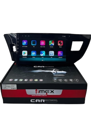 Toyota Corolla 2013-2015 Fimex 4-64 Fanlı Dspli Pro Oem Multimedia 10"