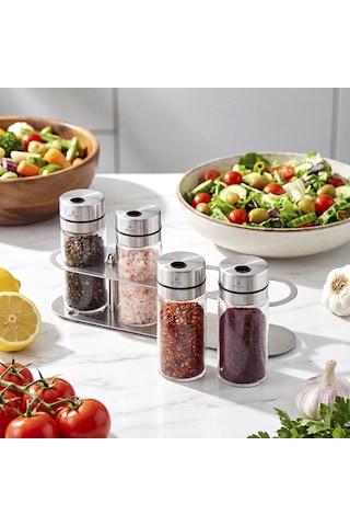 Aryıldız Steel Baharat Seti 5 Parça 90 Ml Çok Renkli