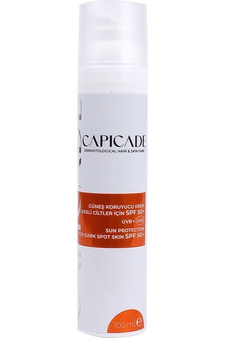 Capicade Lekeli Ciltler Güneş Kremi SPF50+ 100 ML