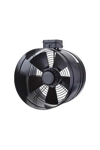 BVN Bahçıvan 20 CM BORAX 200-2K 63 watt 680 m3/h 2750 DD 220/230 volt Monofaze Aksiyel Kanal Tipi Fan Aspiratör