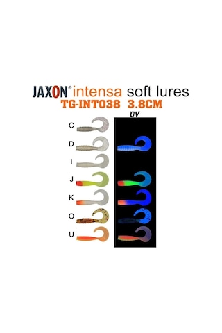 Silikon Balık Jaxon Gummy Intensa Tg-ınt038 3,8cm 10 Lu Pk Renk:ı