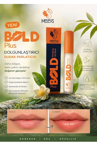 Meleys Bold Plus Plumping Lip Gloss Dudak Dolgunlaştırıcı 0
