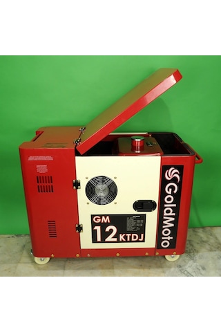 Goldmoto Gm12ktdj Marşlı Kabinli 10kva Trifaze Dizel Jeneratör